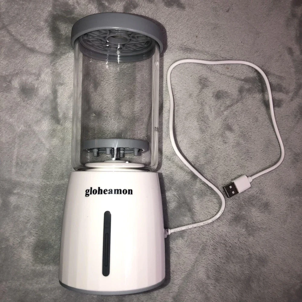 gloheamon A10 Electric Makeup Brush & Sponge Cleaner USB Rechargeable 350ml Box